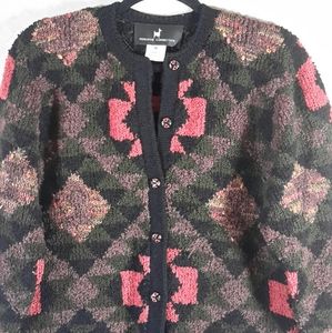 PERUVIAN CONNECTION | South Western Aztec Sweater